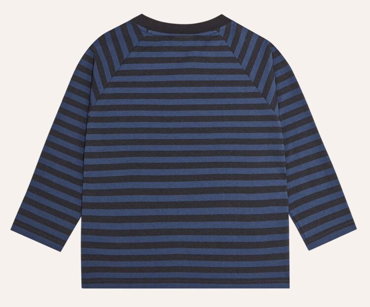 The Campamento Blue and Grey Stripes Tshirt