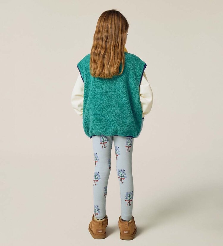 The Campamento Green Teddy Vest