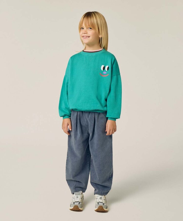 The Campamento Blue Washed Trousers