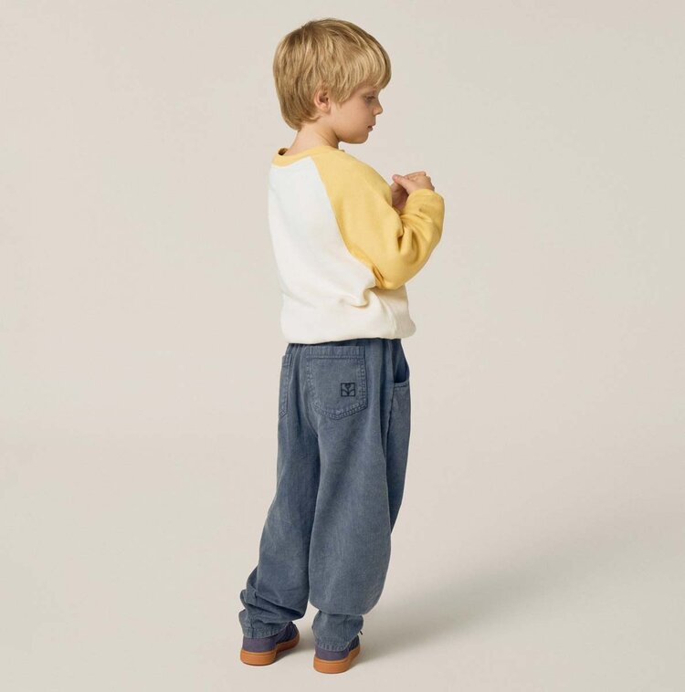 The Campamento Blue Washed Trousers
