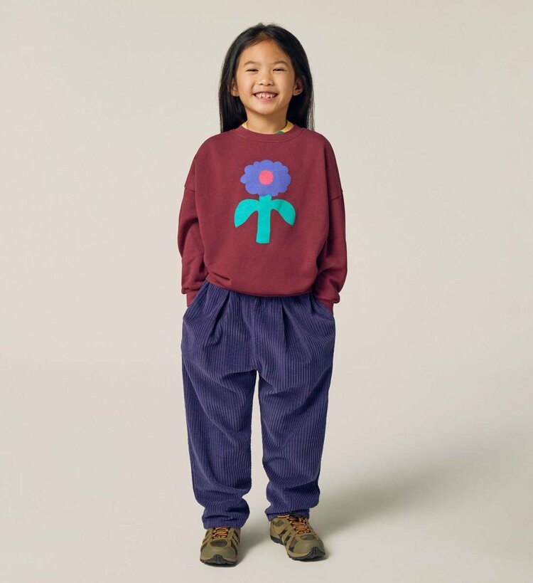 The Campamento Big Blue Daisy Sweatshirt