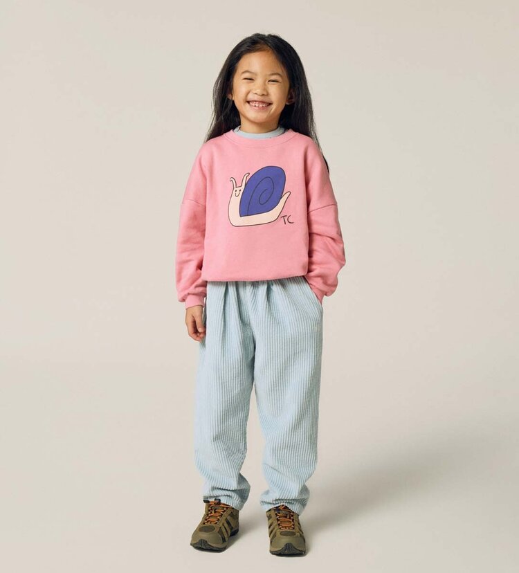 The Campamento Snail Pink Sweatshirt