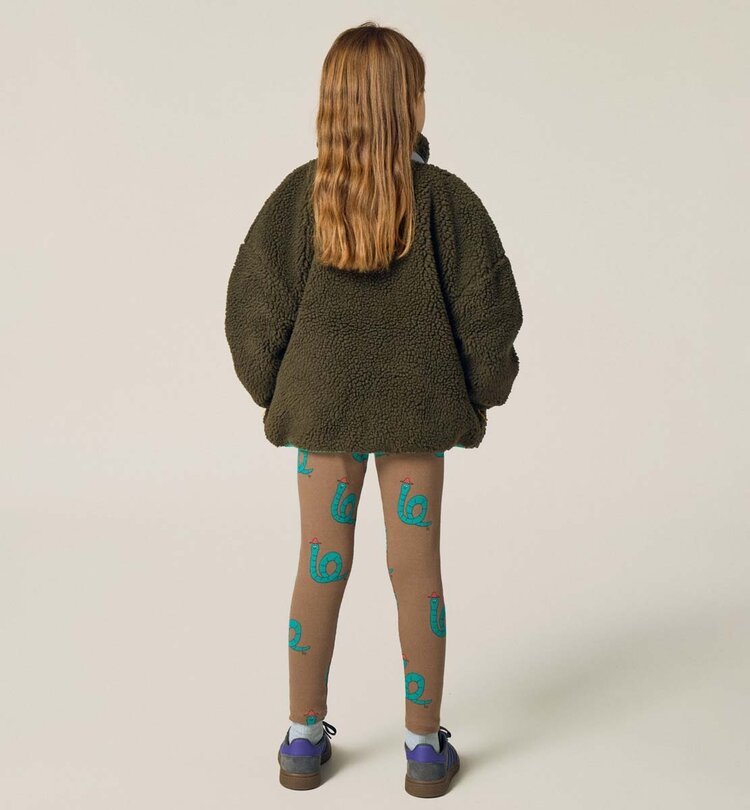 The Campamento Green Teddy Jacket