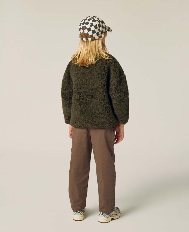 The Campamento Green Teddy Jacket