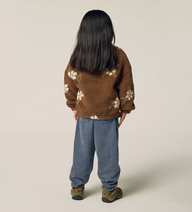 The Campamento Flowers Teddy Jacket
