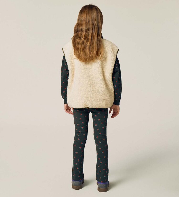 The Campamento Ecru Teddy Vest