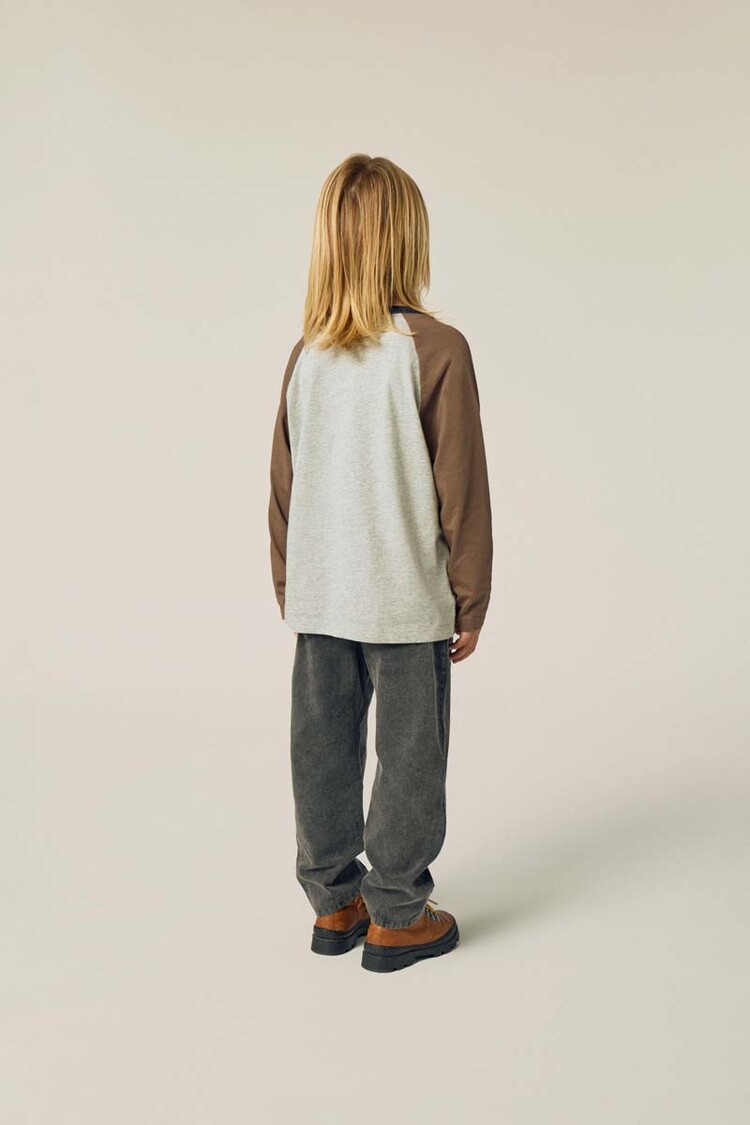 The Campamento Bicolor Patches Denim Trousers