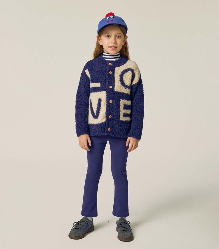 The Campamento Love Blue Cardigan