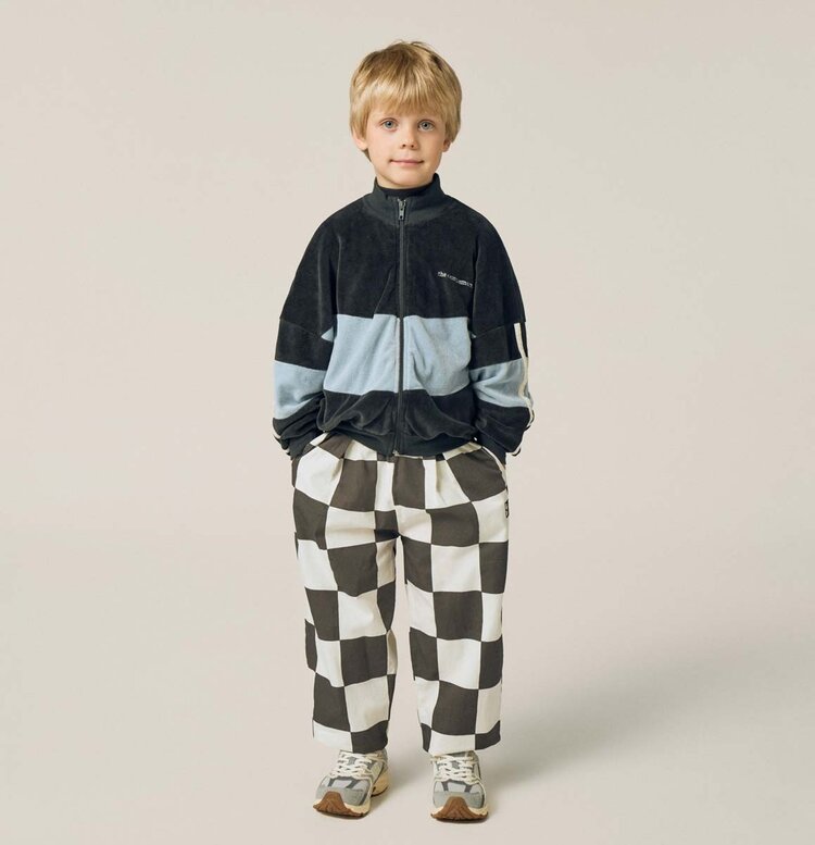 The Campamento Grey Color Block Sweatshirt