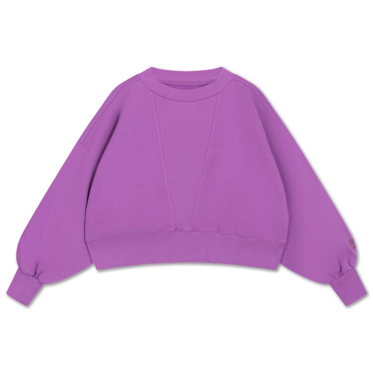 REPOSE AMS City Sweater - purple orchid