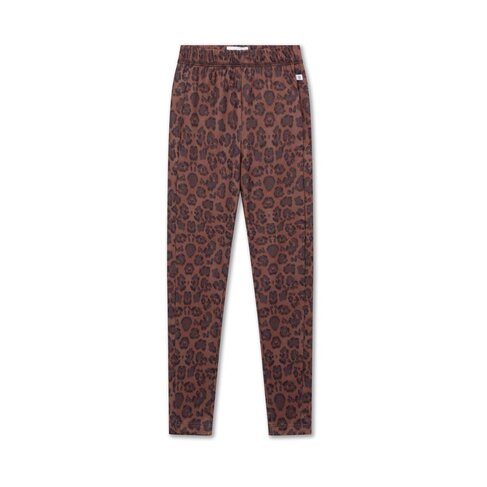 REPOSE AMS Legging - chocolate leopard