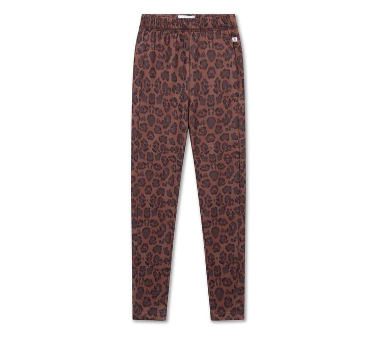 REPOSE AMS Leggings - chocolate leopard