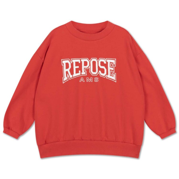 REPOSE AMS Cozydrop Sweater - firecracker red