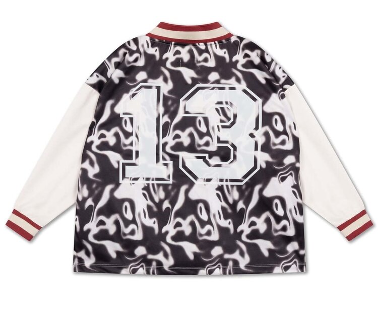REPOSE AMS Soccer Tee - liquid marble color block