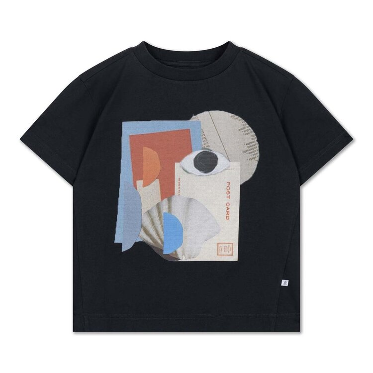 REPOSE AMS Tee Shirt - moonless night black