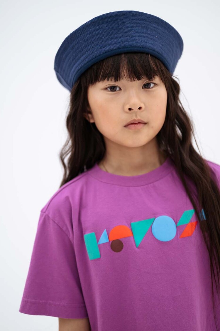 REPOSE AMS Tee Shirt - purple orchid