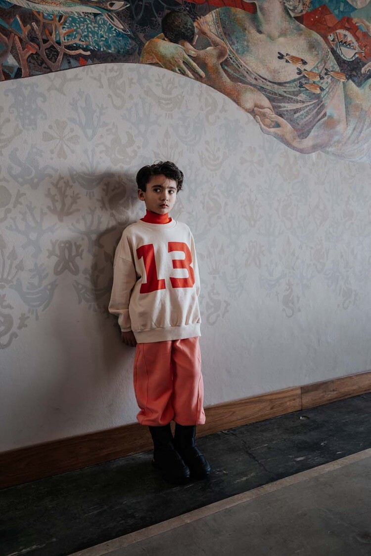 REPOSE AMS Cozydrop Sweater - vintage white