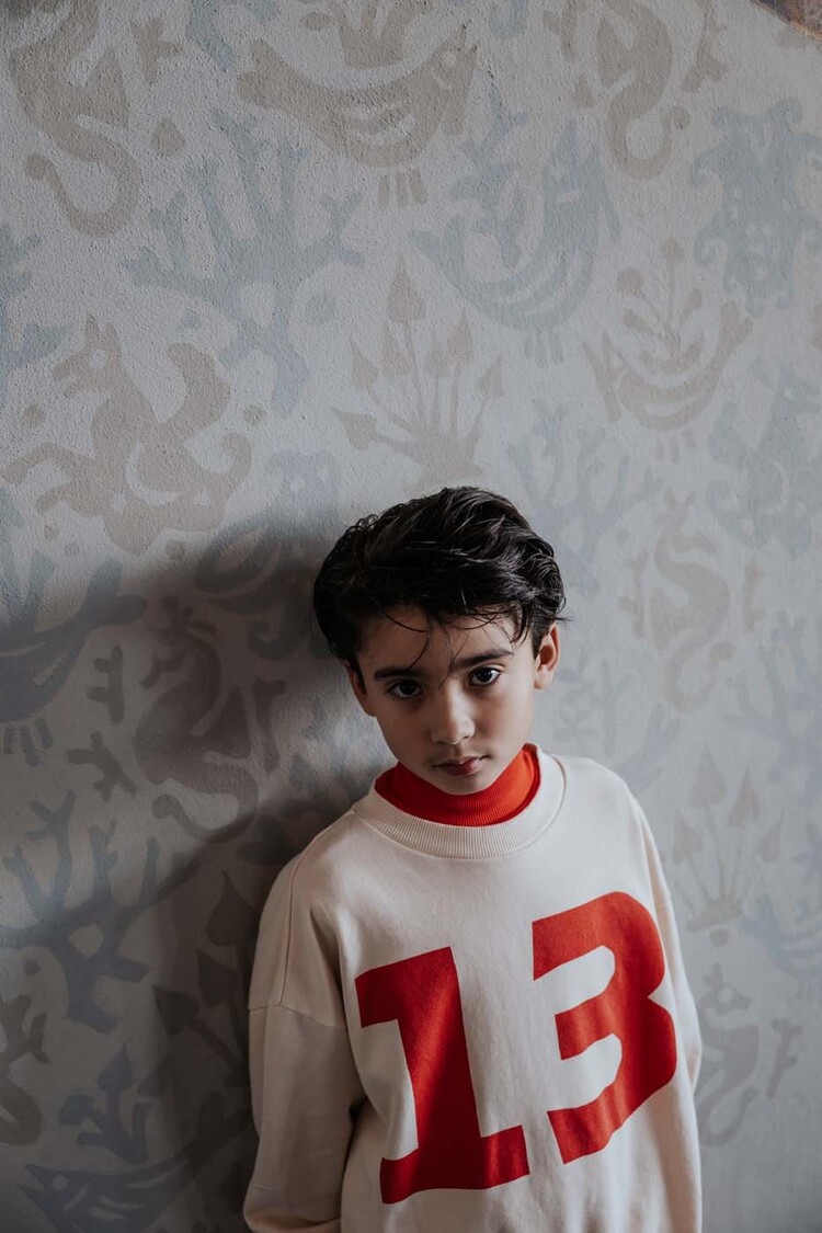 REPOSE AMS Cozydrop Sweater - vintage white