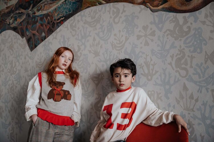 REPOSE AMS Cozydrop Sweater - vintage white