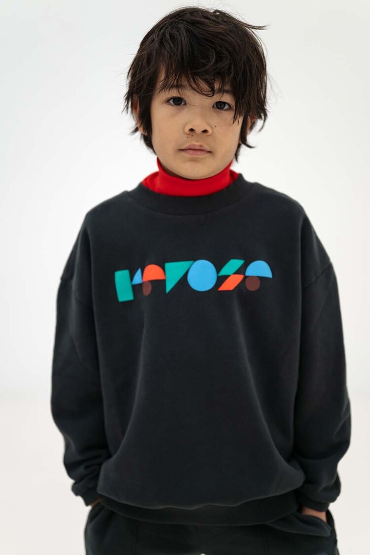 REPOSE AMS Cozydrop Sweater - moonless night black
