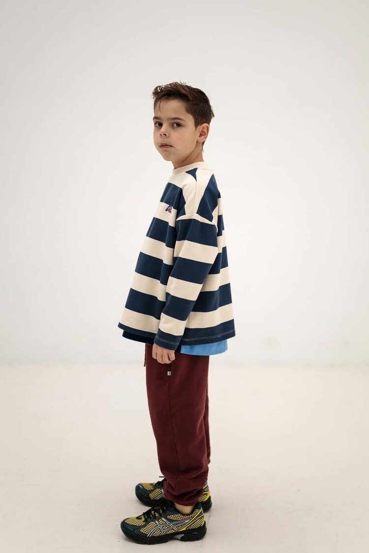 REPOSE AMS Boxy Sweater - eclipse
