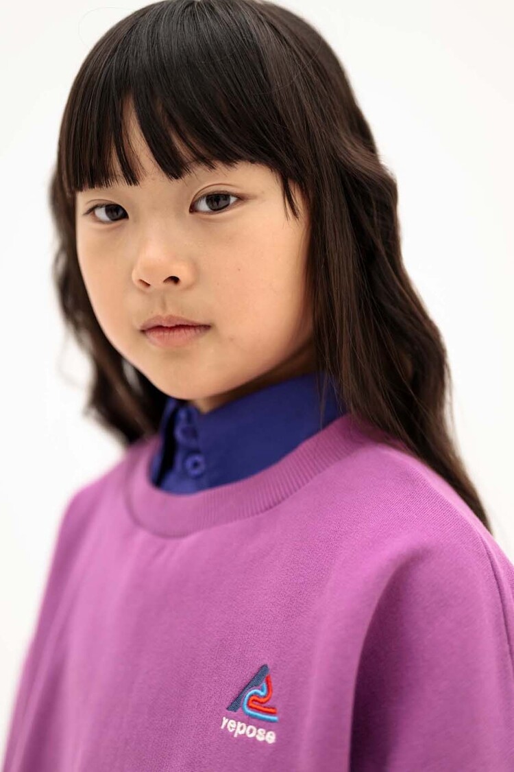 REPOSE AMS Cozydrop Sweater - purple orchid