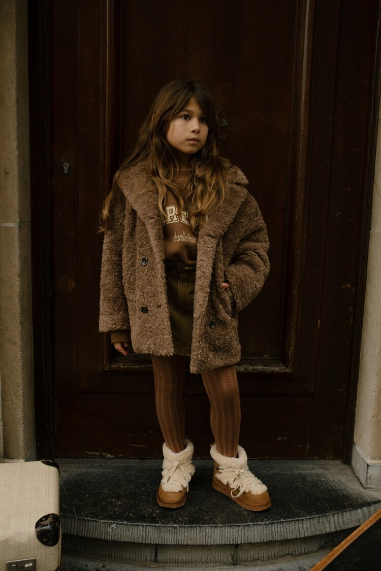 Charlie Petite  Sophie Coat - Brown