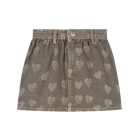 Charlie Petite Sil Skirt - Forest Green