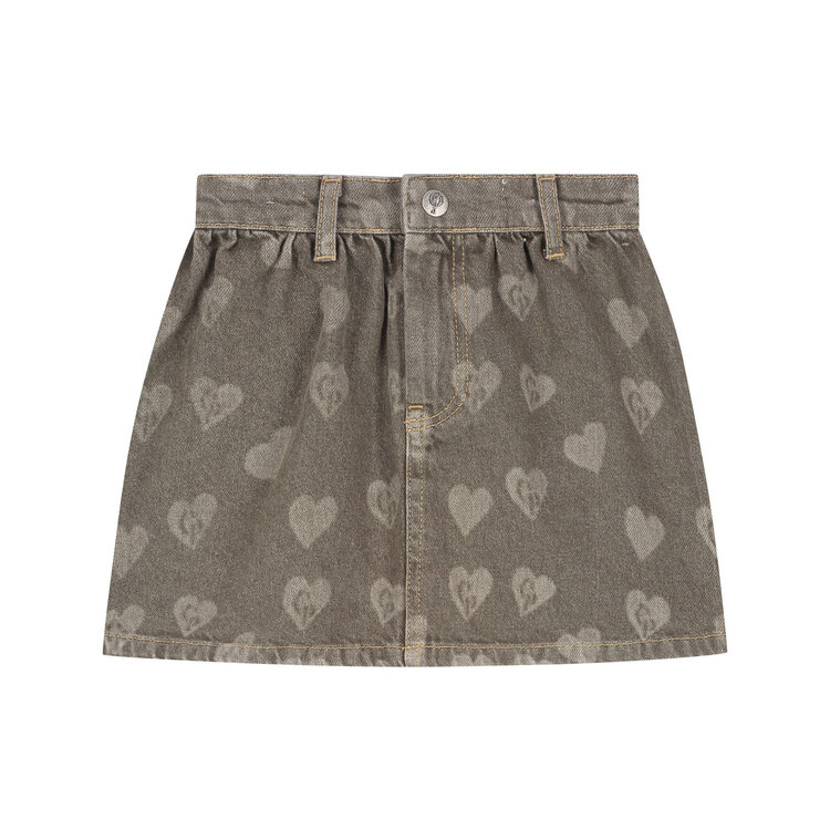 Charlie Petite Sil Skirt - Forest Green
