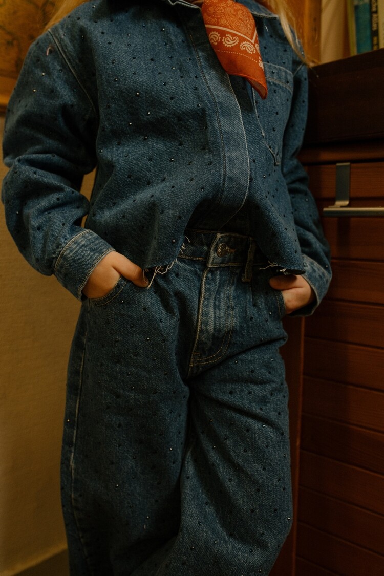 Charlie Petite Nic Jeans - Medium Blue