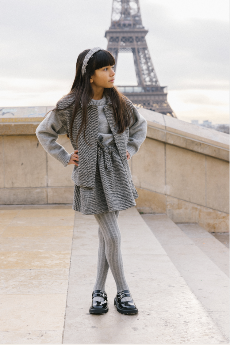 Charlie Petite Jole Tights - Grey Melange