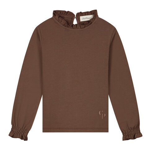 Charlie Petite Juniper LS - Brown