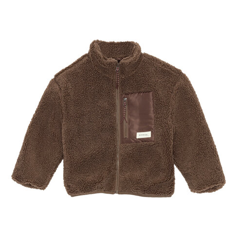 Bruno Bruno Nation Rori Teddy Jacket - Major Brown