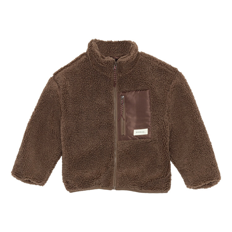 Bruno Bruno Nation Rori Teddy Jacket - Major Brown