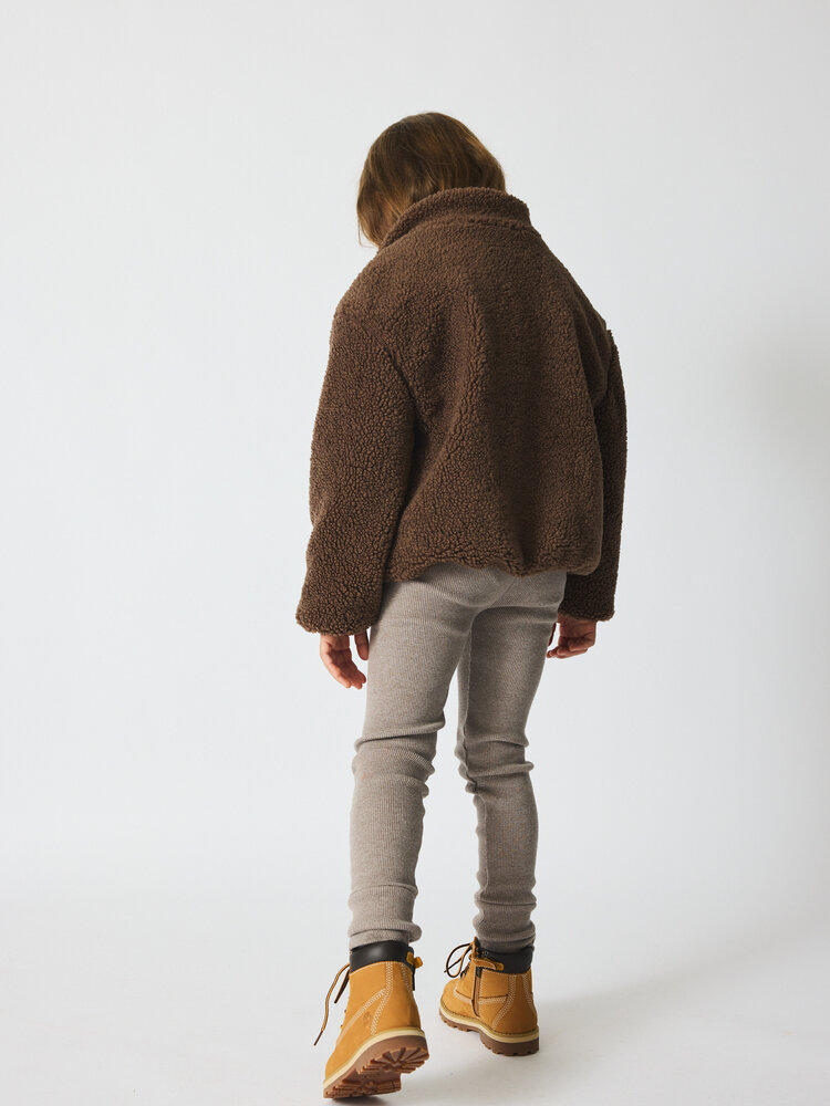 Bruno Bruno Nation Rori Teddy Jacket - Major Brown