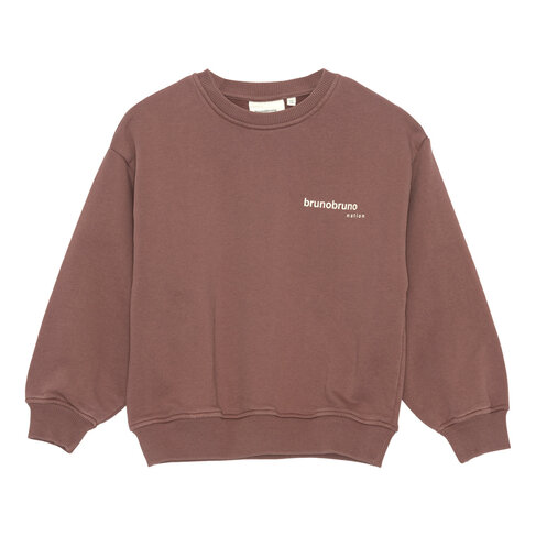 Bruno Bruno Nation Norah Sweatshirt - Marron Plum