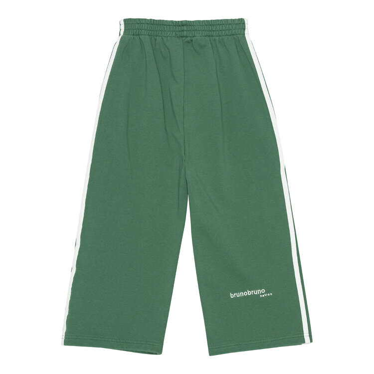 Bruno Bruno Nation Francis Stripe Sweat Pants - Myrtle Green