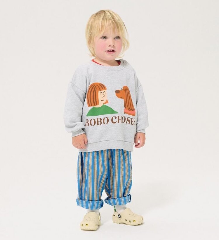 Bobo Choses Friends in a Pickle sweatshirt