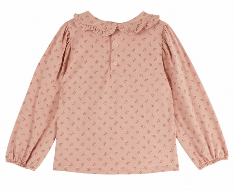 Emile et Ida Blouse Jersey Imp Col Fleur - Marjolaine