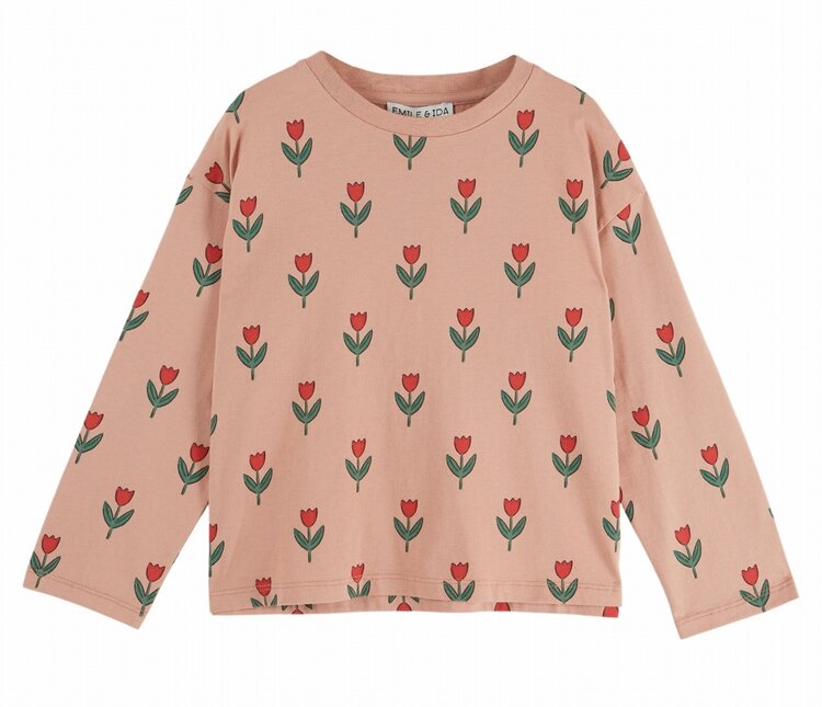Emile et Ida Tee Shirt Imprime All Over - Soliflore