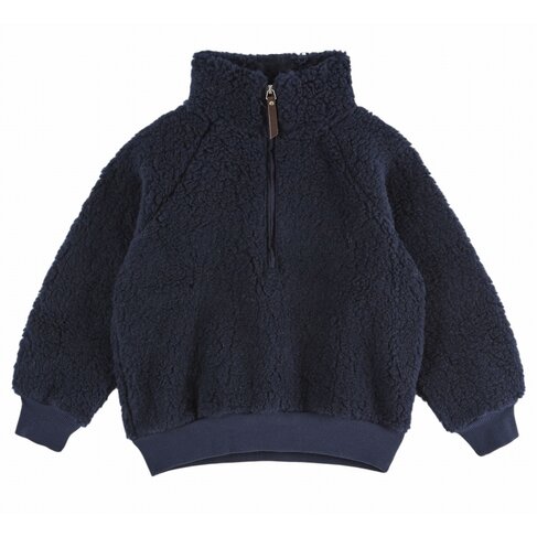 Emile et Ida Sweatshirt Moumouthe Zippe - Midnight