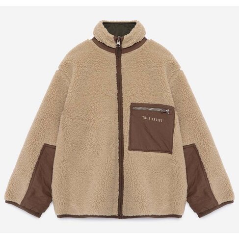 True Artist Reversible Jacket no03 Otter Brown