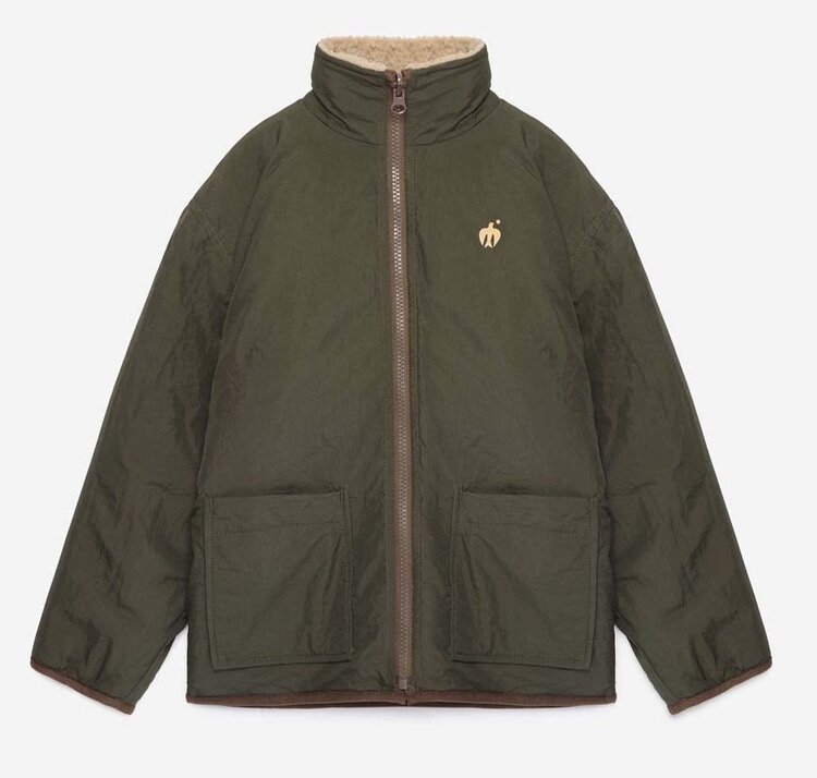 True Artist Reversible Jacket no03 Otter Brown