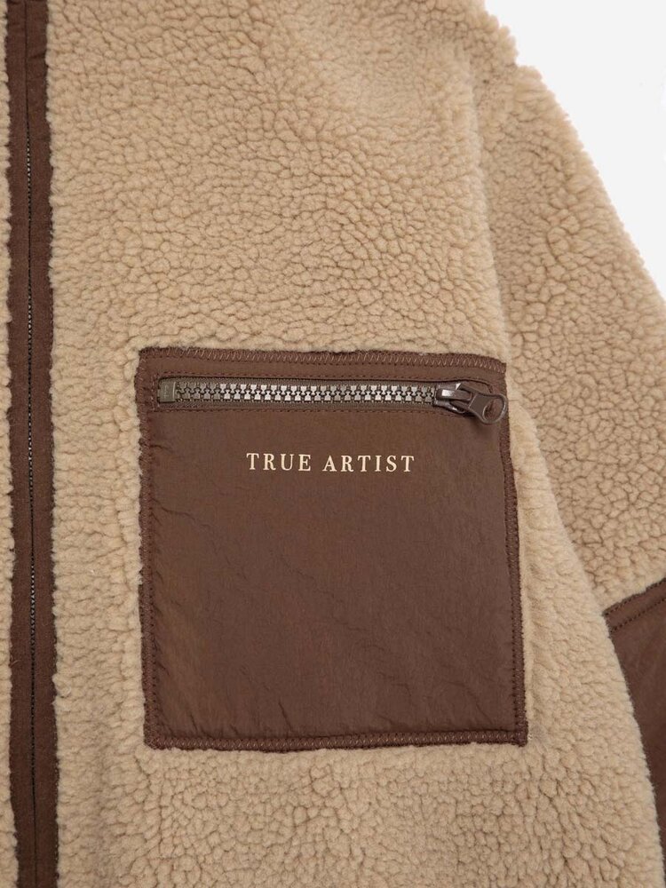 True Artist Reversible Jacket no03 Otter Brown