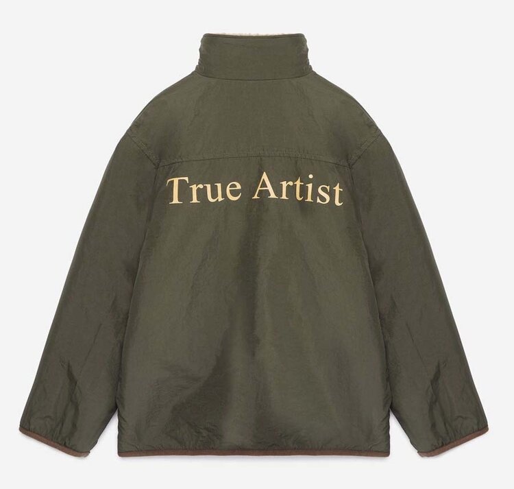True Artist Reversible Jacket no03 Otter Brown