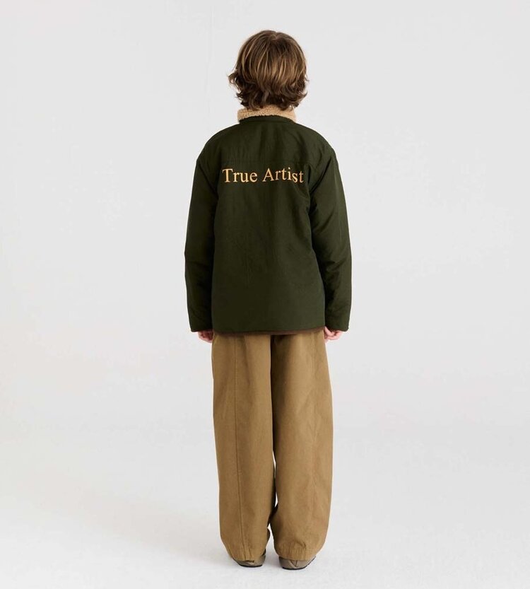 True Artist Reversible Jacket no03 Otter Brown