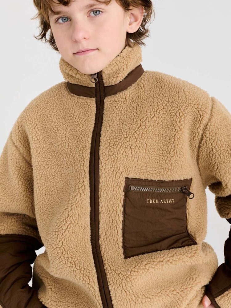 True Artist Reversible Jacket no03 Otter Brown