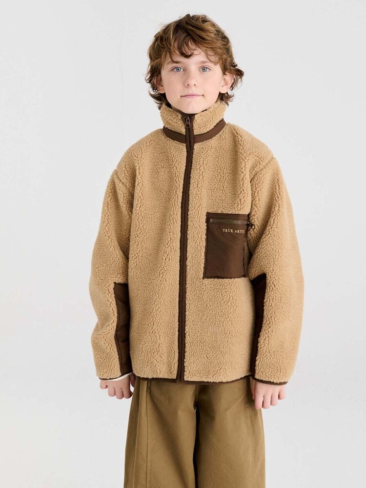 True Artist Reversible Jacket no03 Otter Brown