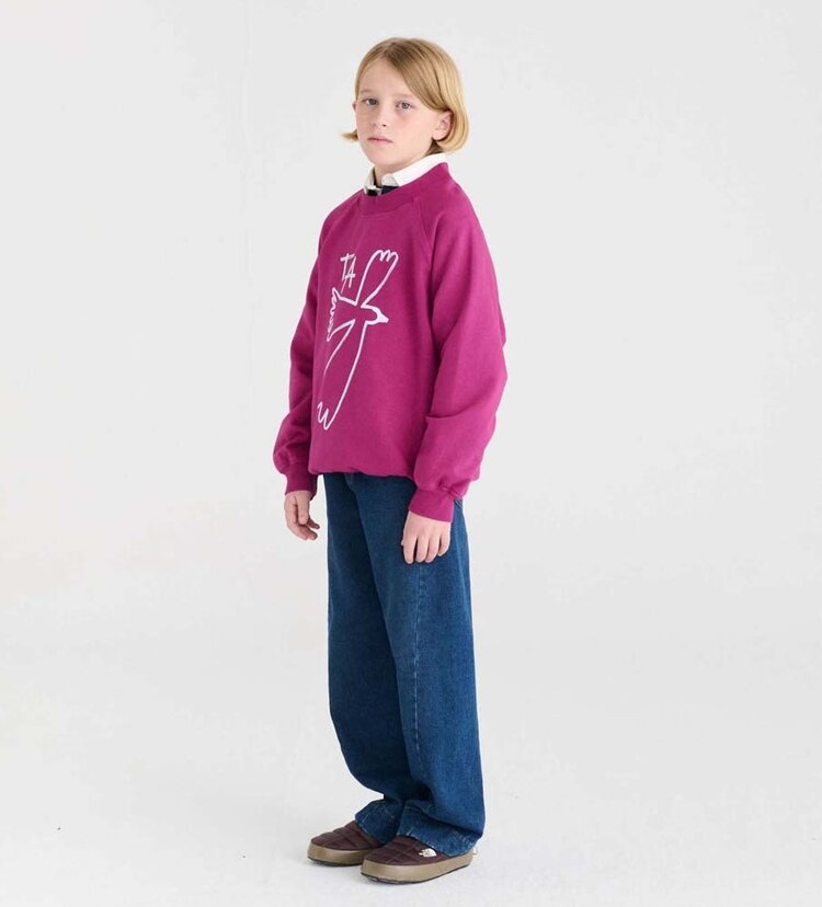 True Artist Sweatshirt no01 Cherry Fuchsia