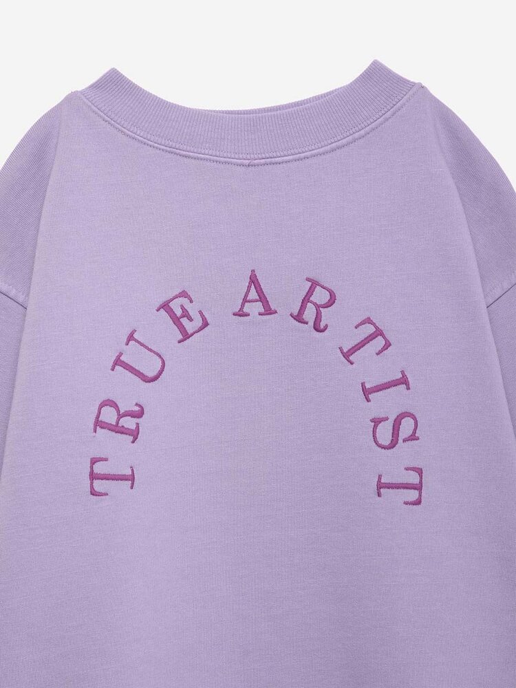 True Artist Sweatshirt no10 Lavender Lilac